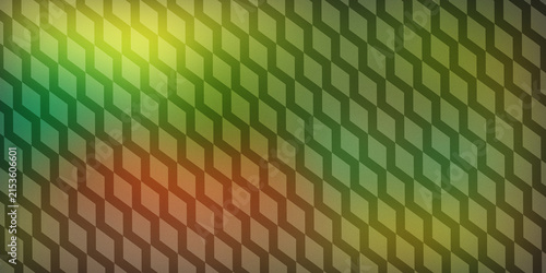Bild auf Leinwand Abstract geometric pattern with rhomboid shapes and soft light gradient