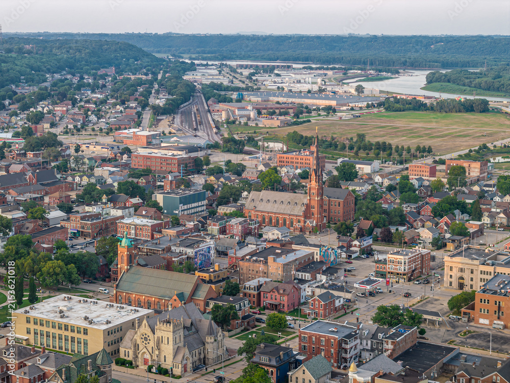 Fototapeta premium Dubuque, Iowa