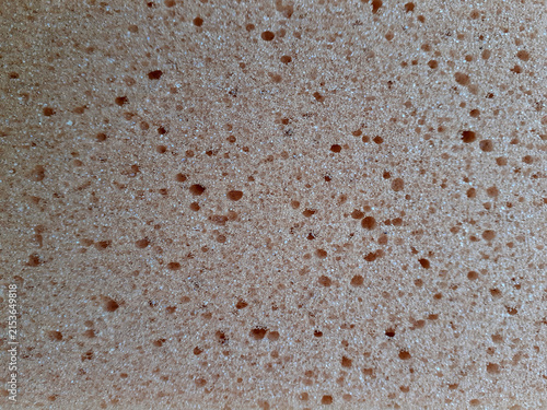 Fotografie Peach foam sponge background