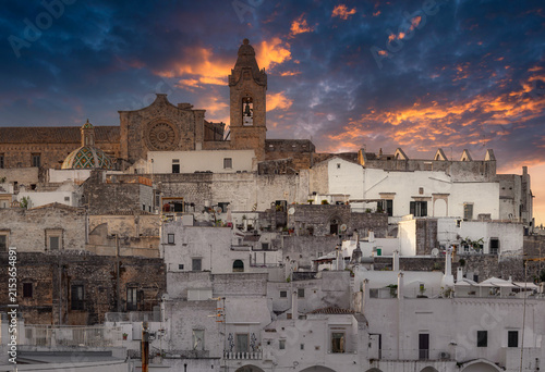 Obraz na płótnie Sunset sur Ostuni