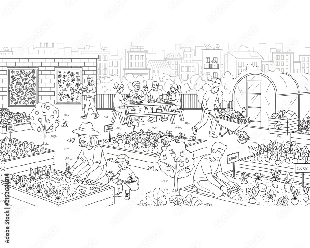 Fototapeta premium Intricate vintage illustration of industrial steam engine machinery.