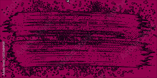 Abstract Pink and Purple Floral Grunge Background Vector Illustration with Vintage Texture, Ornamental Pattern and Romantic Valentine Day Decorative Design