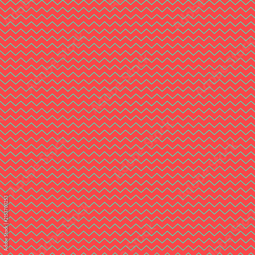 Red and Cyan Zigzag Chevron Abstract Vector Background Pattern
