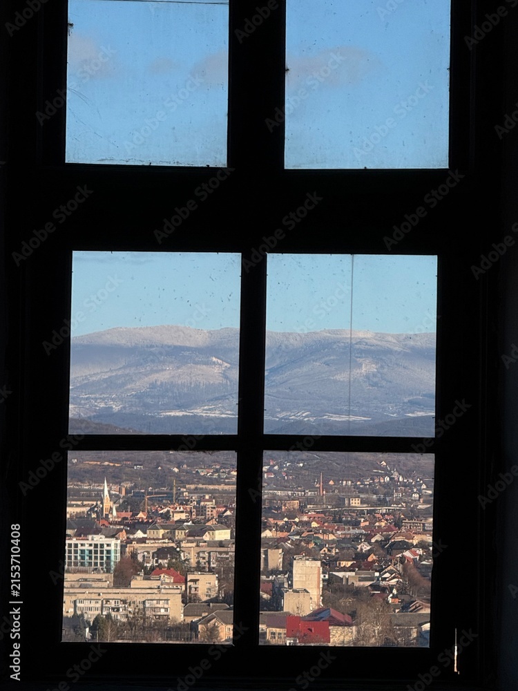 Obraz premium view from window