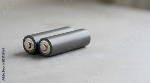 Generic rechargeable AA batteries on minimalist surface