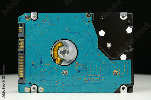 Computer internal storage holding critical digital data and personal documents