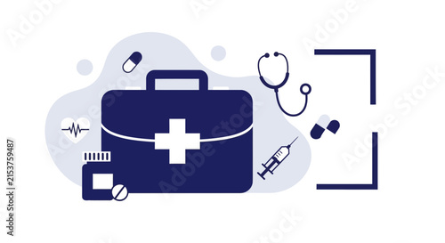 Medical Supplies And Equipment Essential For Emergency Healthcare And Patient Treatment