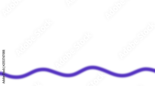 Purple Neon Wavy Line Glowing Curve Design Element Illustration