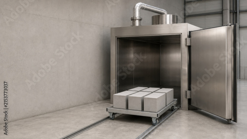 Low Carbon Concrete Curing Chamber for Sustainable Precast Production
