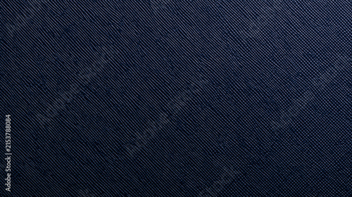 Dark Navy Blue Saffiano Leather Texture Background