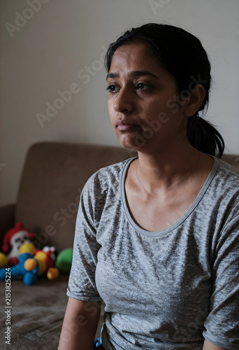 Young indian woman with a p...