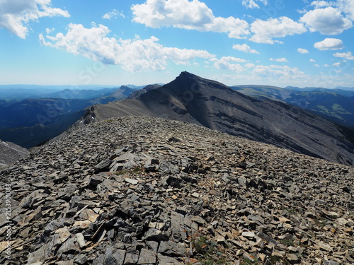 Fotografie View towards Mount Burke fire look out