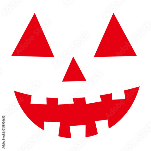 Halloween Face Illustration