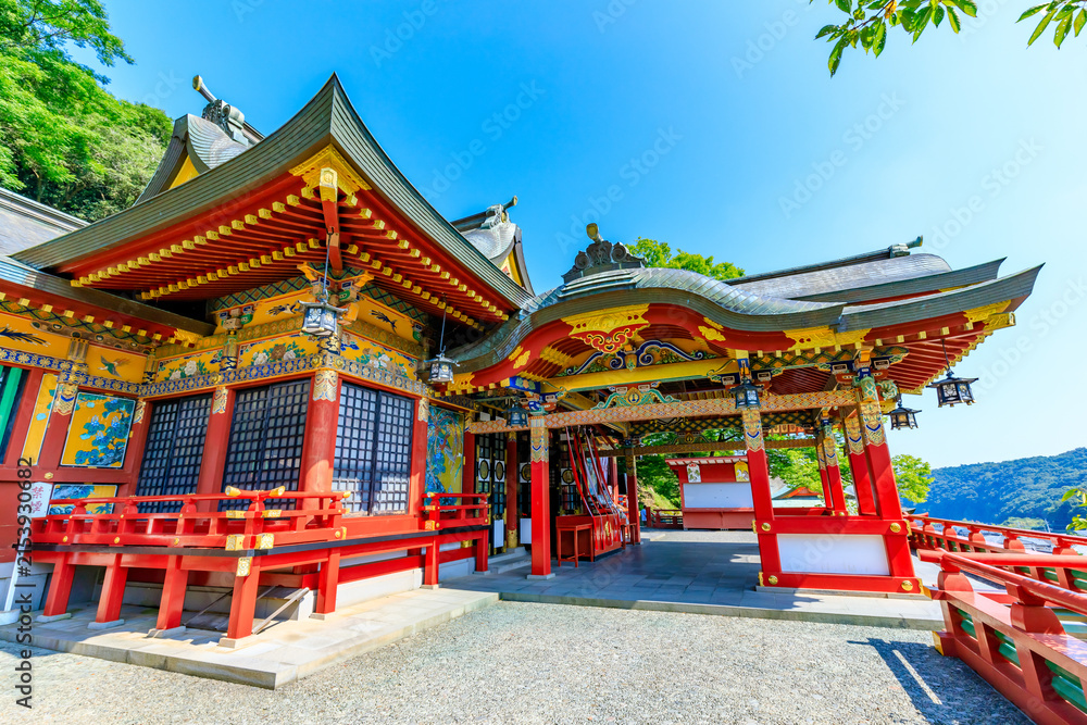 Fototapeta premium 夏の祐徳稲荷神社 佐賀県鹿島市