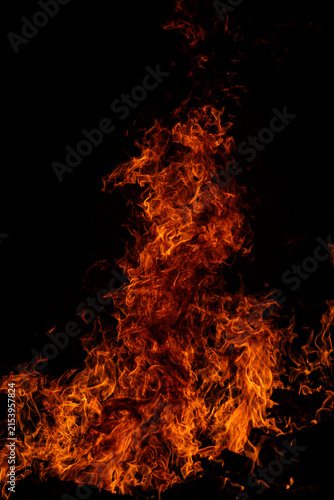 Foto Fire Burning Fire Texture