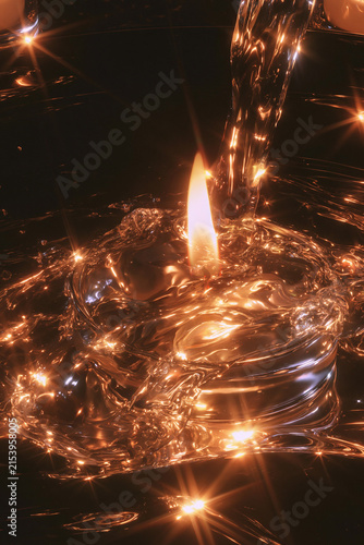 candle wax, generation AI 