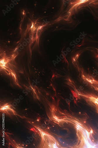 spark abstract, generation AI 
