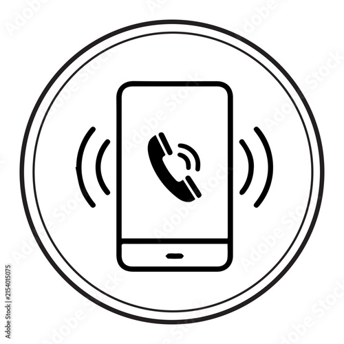 Smartphone  call icon