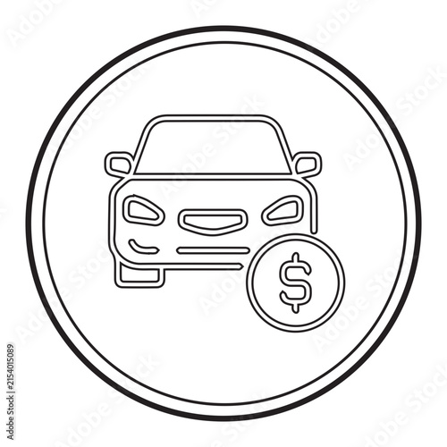 car icon vector illustration