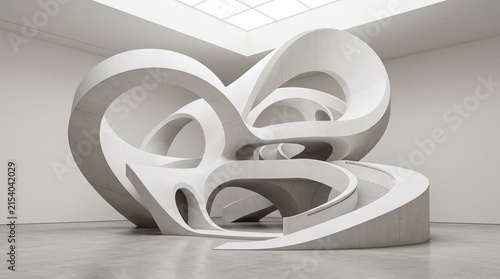 abstract architectural structure