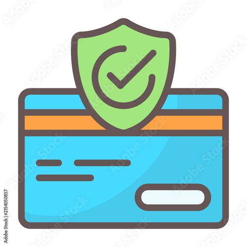 Secure Payment Vector Icon Design