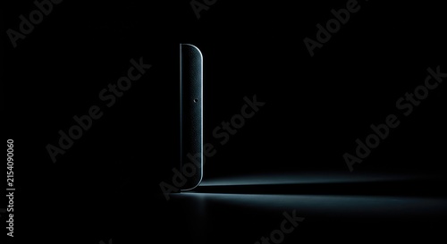 A silent dark object moving swiftly through deep shadows under cover of night, avoiding detection and maximizing secrecy ,defense ,advanced ,mystery