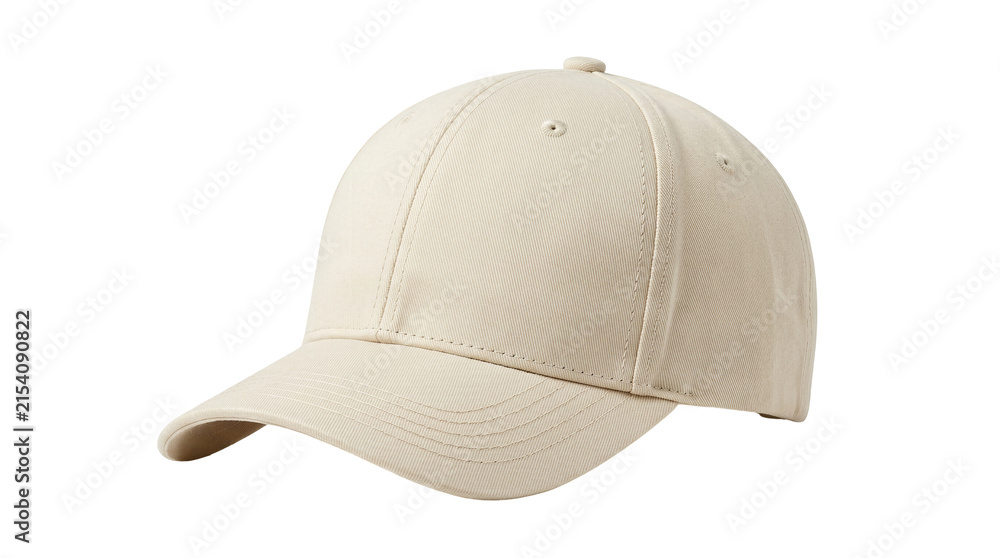 Fototapeta premium Blank baseball cap mockup isolated PNG with Transparent Background