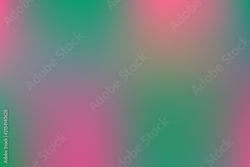 Abstract background featuring a smooth, pastel mesh gradient with soft blended transitions of green and pink tones.