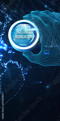 Regulation Compliance Rules Law Standard Business Technology concept. 3d illustration