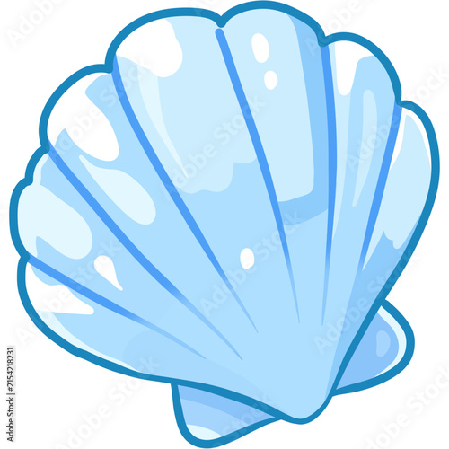 Cute Blue Ocean Soda 