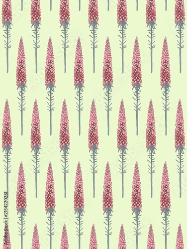 Pre-made background of isolated elements in a flat style. Modern digital illustration suitable for covers, cards, and designs.