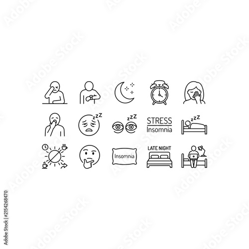 Flat icons set of daily life and travel activities
