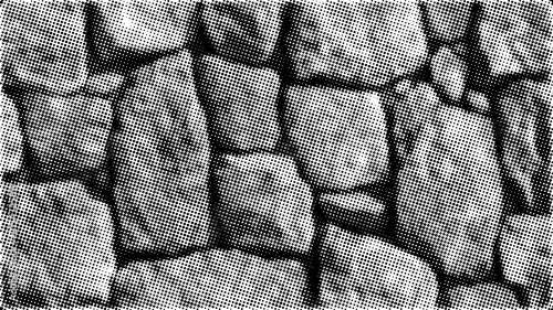 HALFTONE  ABSTRACT BACKGROUND BLACK AND WHITE