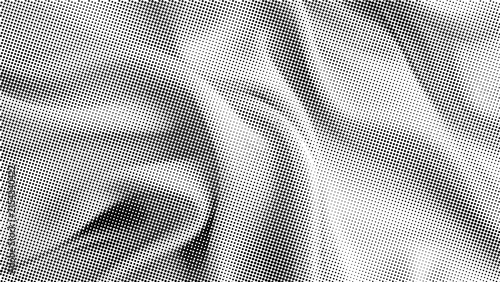 ABSTRACT HALFTONE BACKGROUND BLACK AND WHITE