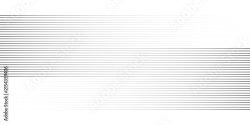 Cuadro en lienzo Slash line background with diagonal lines black color