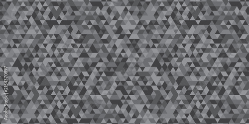 black and gray randomly low polygon wallpaper. vector gradient triangle Polygon mosaic technology, business banner corporate background.