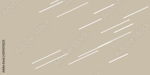 Obraz na płótnie Abstract background with diagonal white lines on a beige canvas, representing movement and data flow
