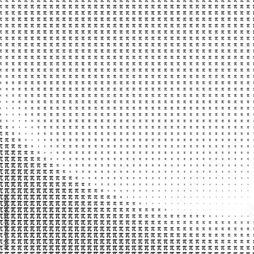 Abstract halftone pattern with square dots and gradient effect for modern graphic design
