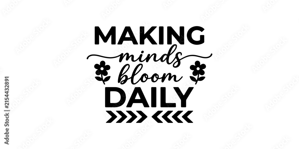 Obraz premium Hand-drawn quote 