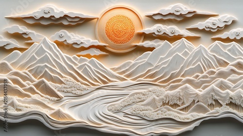 Golden orange fruit resting on crumpled white fabric with soft natural light and shadows