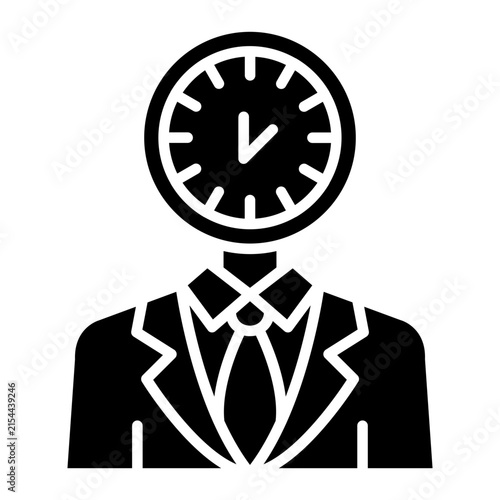 Принти на полотні Workaholism Icon