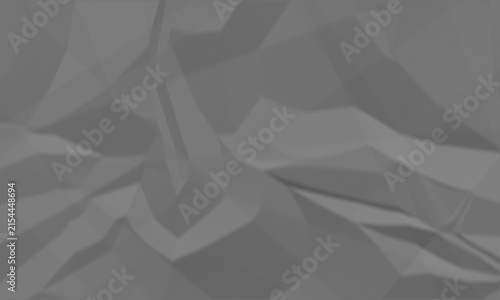 Abstract grey crumpled paper texture background