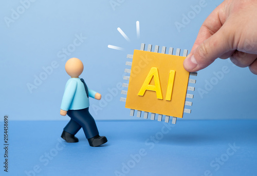 Obraz na plátne Introduce a new AI product for business and government