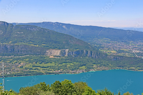Lake Annecy in the French Alps	