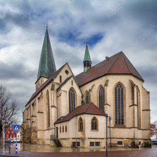 Obraz na plátně Gothic apse of St