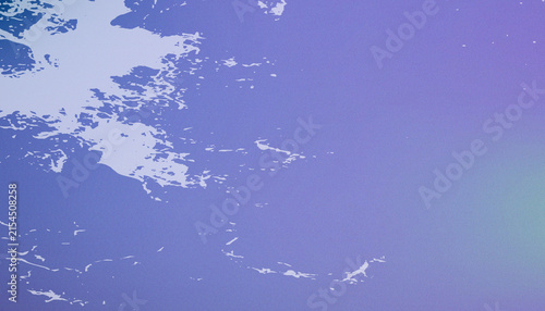 Obraz na płótnie Abstract Purple Blue Sky with White Cloud Reflections.