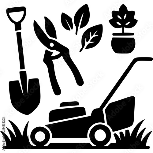 Landscaping Tools and Gardening Equipment
