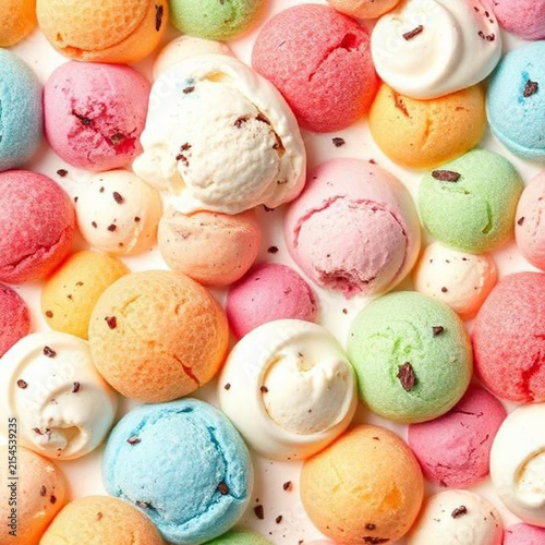 Ice cream  background