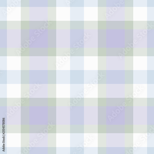 Gift card check background texture, season plaid textile tartan. India vector seamless fabric pattern in white and light colors.