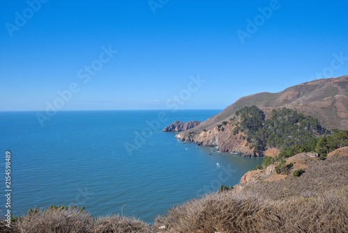 Kirby Cove at Marin Headland of San Francisco, USA